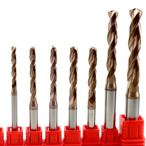 8mm Carbide Cobalt Steel Alloys Twist Drill Bits Metal Manufacturer CNC Drilling Bit Set Drilling Tool Cnc Bit