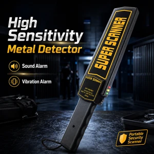 High Precision GP-3003B1 Upgraded Handheld Metal Detector Super Sensitive Security Scanner for Examination Hall Factory Use