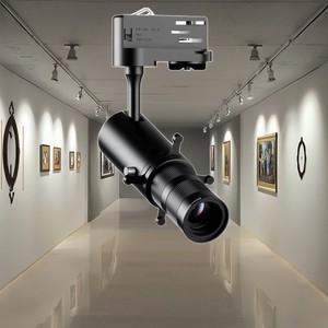 Ecolux Smart Shapeable Zoomable Focus Track Light 10W 20W 30W 35W Dimmable LED Track Spot Aluminum Lamp Body Dimming
