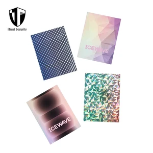 2025 Hot-Selling Custom Cosmetic Packaging QR Code Labels with 3D Laser Stickers IP-Exclusive Branding
