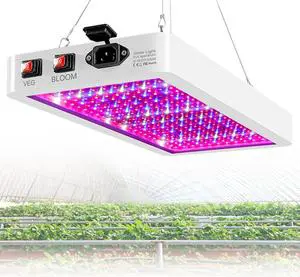 1000W 2000W Grow Light LED Full Spectrum Plant Growth Light Waterproof Potted Planting Fill Light