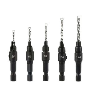 China-made Cross-border Woodworking Countersink Drill Bit for Adjustable Customized Hole-Making and Wood Drilling