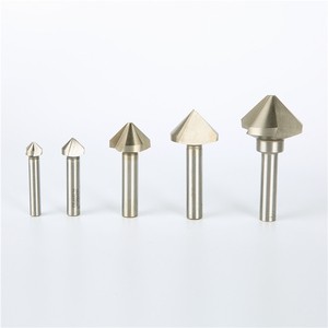 High Performance Cylindrical Shank Chamfer Cutter Countersink Drill Bit Deburring for Machining Orifices