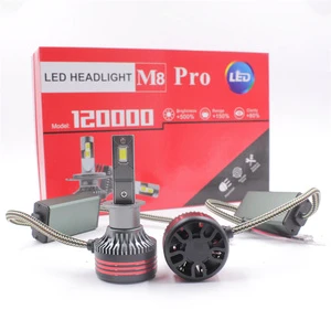 M8 PRO LED Headlight Bulbs 140W 12000LM H1 H3 H4 H7 H11 H13 H16 9004 9005 9006 9007 9012 Car Headlamp Conversion Kit