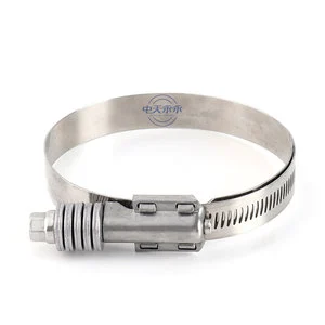 YONGYONG DIN ANSI Standards Hydraulic Heavy Duty Clamp Stainless Steel Adjustable 304 SS T Bolt Clamp for Automotive Pipe Hose