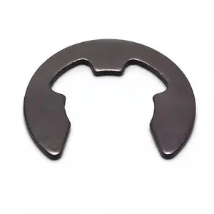 DIN6799 E-Clip External Retaining Ring Washers, Carbon Steel Black
