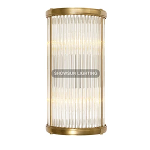 Modern Style Living Room Interior Wall Light Creative Glass Hotel Corridor Led Wall Lamp