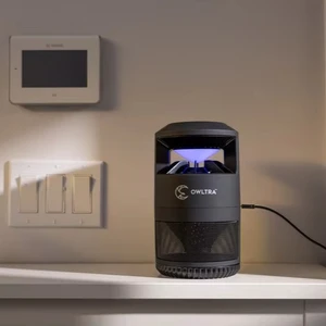 Indoor Bugs Killers Lamp Electric Led Night Light Powerful Suction Fan Fly Insects Trap For Bedroom