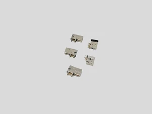 Source Factory Customized Type-C 14P Female Side Plug with Stainless Steel & Copper Electroplated Construction
