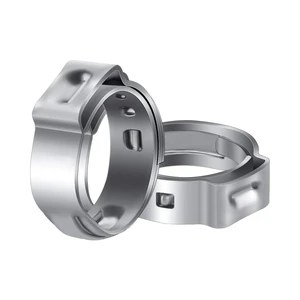 1/2 Inch PEX Cinch Clamps Zinc Stainless Steel Rings For Pinch Clamping Pipe Fitting Connections Hose Clamp Type For PEX Tubing