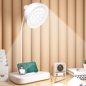 Modern Battery Powered Eye Protection Reading LED Desk Lamp for Bedrooms Dormitories with Touch Control