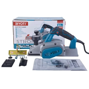 Industrial 750W Electric Hand Planer 82mm, Woodworking Surface Thickness Planer Wood Thicknesser Cepillo Para Madera