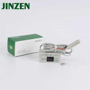 JINZEN Energy-Save High Brightness Adjustable LED Light Custom Logo White Metal Plastic Sewing Machine Industrial Accessories