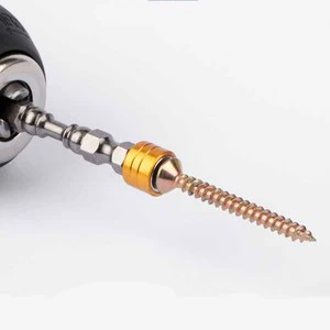 10Pcs PH2 Head Magnetic Screwdriver Bit Set Cross Double Head Non-slip Screwdriver Bit 65mm Length with Magnetic Screw Ring