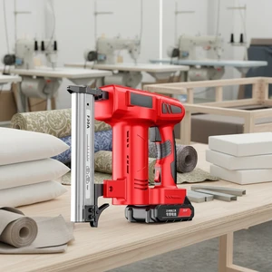 Cordless 2-in-1 Electric Staple Gun with F30 422J Dual Use Design for Woodworking Furniture Installation