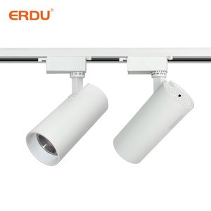 B2B Wholesale LED Iron Track Light 12W 20W 30W Modern Design Dimmable Commercial Spotlights for Office Shop Use