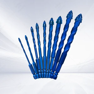 Customized OEM 3-16mm Four Slot Serrated Cross Core Drill Bit Tungsten Cobalt Alloy Model JCSZ-002