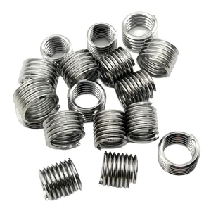 Stainless steel threaded bushings can be used for repair and fastening M10*1