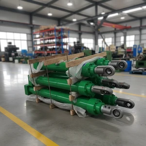 Hydraulic Cylinder Double Acting Hard Chrome Plated Carbon Steel Custom Manufactured Factory