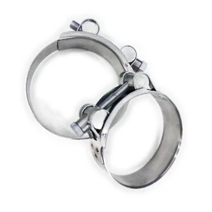 Kinglin Factory Wholesale 201/304/ 316 Adjustable Stainless Steel Heavy Duty High Pressure Strong European Type Hose Clamp