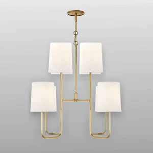 TWO Tier LED Chandelier/Pendant/Hanging Light Modern Design for Living Room Dining Room 110V UL Standard