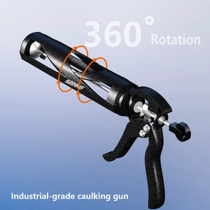 Glass Sealant Gun with Effort-saving and Adjustable Stroke Mechanism; a specialized Caulking Gun for Applying Glass Sealant.
