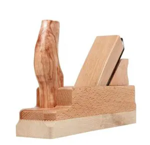 Wood Trimming and Chamfering Woodcraft DIY Special Carpenter Woodworking FSC Wooden Hand Tools Beech Bench Flat Planer ( 39mm )