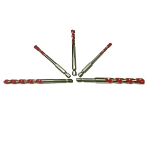 Round-handle High-hardness Surface Sandblasted Construction Drill Bit for Cement Drilling