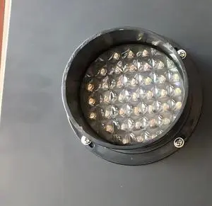Intelligent Spherical LED Traffic Light Module Round Yellow Semaforos For Traffic Signals