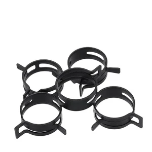 Adjustable Spring Steel Hose Clip Self Clamping Water Oil Gas Pipe Clamp Industrial Flexible Tube Holder