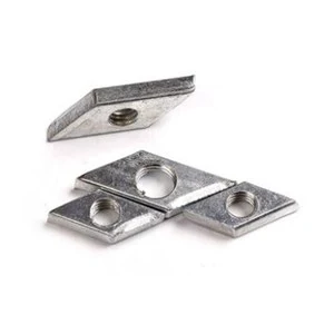 Hot Sale Zinc Plated Surface Treatment Diamond-shaped Rhombus Nuts for Heavy Industry
