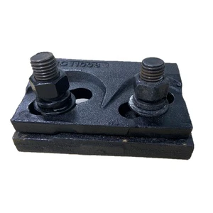 Other Fasteners Railway Parts Accessories Customized Welded Rail Clip Special-shaped Crane Rail Clamp