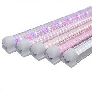 T8 Full Spectrum Aluminum LED Plant Growth Light for Indoor Vegetable Seedling and Greenhouse Multi-vegetable Supplement