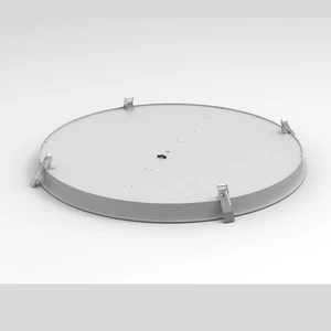 300mm Diameter Aluminum Recessed LED Round Ceiling Light for Interior Lighting