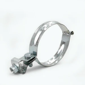 Ring Split Pipe Clamp Without Rubber Two Screw Pipe Hanging Clamps