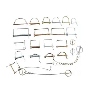 Reasonable Price Zinic Steel Safety Snapper Pin Fastener Lock Linch Pin for Tractor