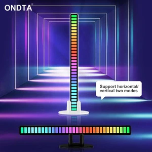 Cheap Price Rechargeable RGB Voice Music Stand Reactive Control LED Music Led Light Rhythm Lights Rhythm Sound Lights