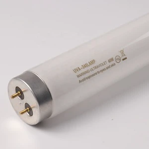 UVA 340nm Lamp Which Simulates Sunshine 40w 1200mm T12 Made in China UV Lamp
