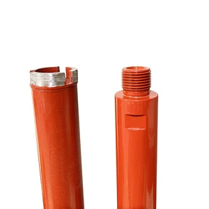 Heavy Duty Diamond Core Drill Bits Center Drills for Reinforced Concrete Granite Marble-Wet Drilling Super Life Tialn Coated