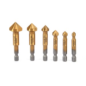 Single Edge Countersink Drill High-Speed Steel Premium Drill Bits for Metal Drilling 20.5mm Working Length 1 Year Warranty
