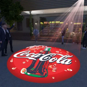 40W Logo Gobo Projector Advertising Lights LED Free Custom Sign Wall Projection Lamp Outdoor Waterproof IP67 HD&Bright