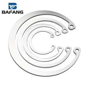 Heavy Duty Stainless Steel Split Style Internal Inverted Retaining Rings Metric Spring Lock Washers M6 Compatible 6mm Diameter