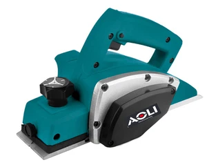 Rechargeable Electric Planer Cordless Hand Held 18V Battery Wood Cutting with Wrench
