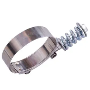 High Quality Stainless Steel Spring Loaded T-Bolt Hose Clamp Heavy-Duty