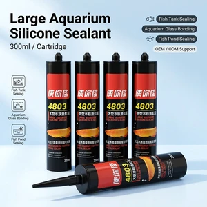 Silicone Sealant for Aquarium Assembly Fish Tank Sealing Glass Bonding and Aquatic Projects