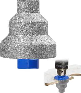 D20-35-50mm Vacuum Brazed Diamond Beveling Core Chamfer Drill Bit Countersink Bit Hole Saws Coring Enlarging Trimming Tool