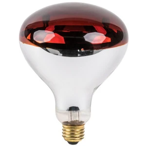 Multifunction Reflector Red Hard Glass 50W 100W 150W 200W 250W Heating Light Infrared Therapy Lamp Bulb