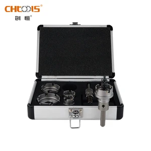 Professional TCT Tungsten Carbide Tipped Hole Saw Cutter Stainless Steel Center Drill Bit SDS Plus Shank For Metal Alloy