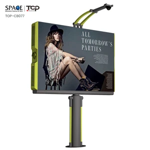 Durable Outdoor Advertising Light Box LED Light Source with Adjustable Brightness Aluminum Frame for Promotions & Billboards