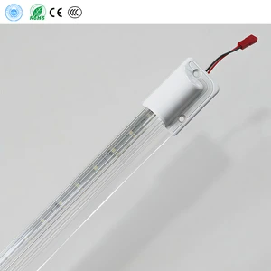 Industrial Tri-proof LED Linear Light IP67 Waterproof 6500K Warm White Wall-Mounted Refrigerator Freezer Lamp 50000H Lifespan